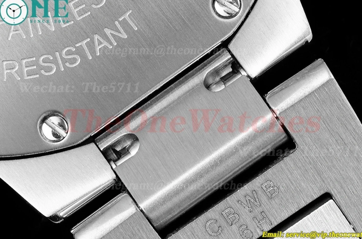 White Dial AF SS Bleu SS Cartier Ballon De Quartz 33mm 0327